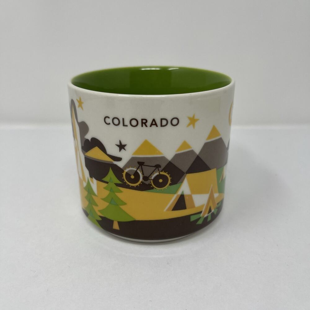 Starbucks You Are Here Collection Colorado 14 Oz Coffee Tea Mug 2017 New